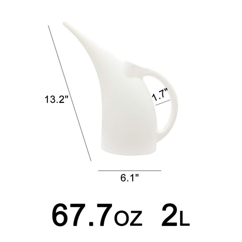 VKPLITE watering can with long-stem spout for precise watering.