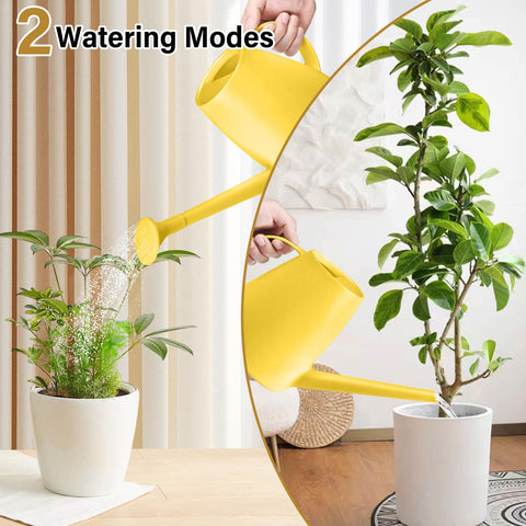 VKPLITE yellow 64-ounce capacity for less refilling during gardening
