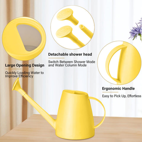 VKPLITE yellow can with ergonomic handle for comfortable control