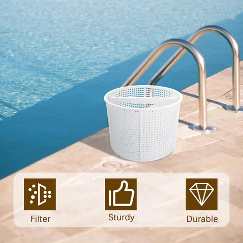 VKQ SPX1082CA basket installation view highlights easy setup in Hayward skimmer.