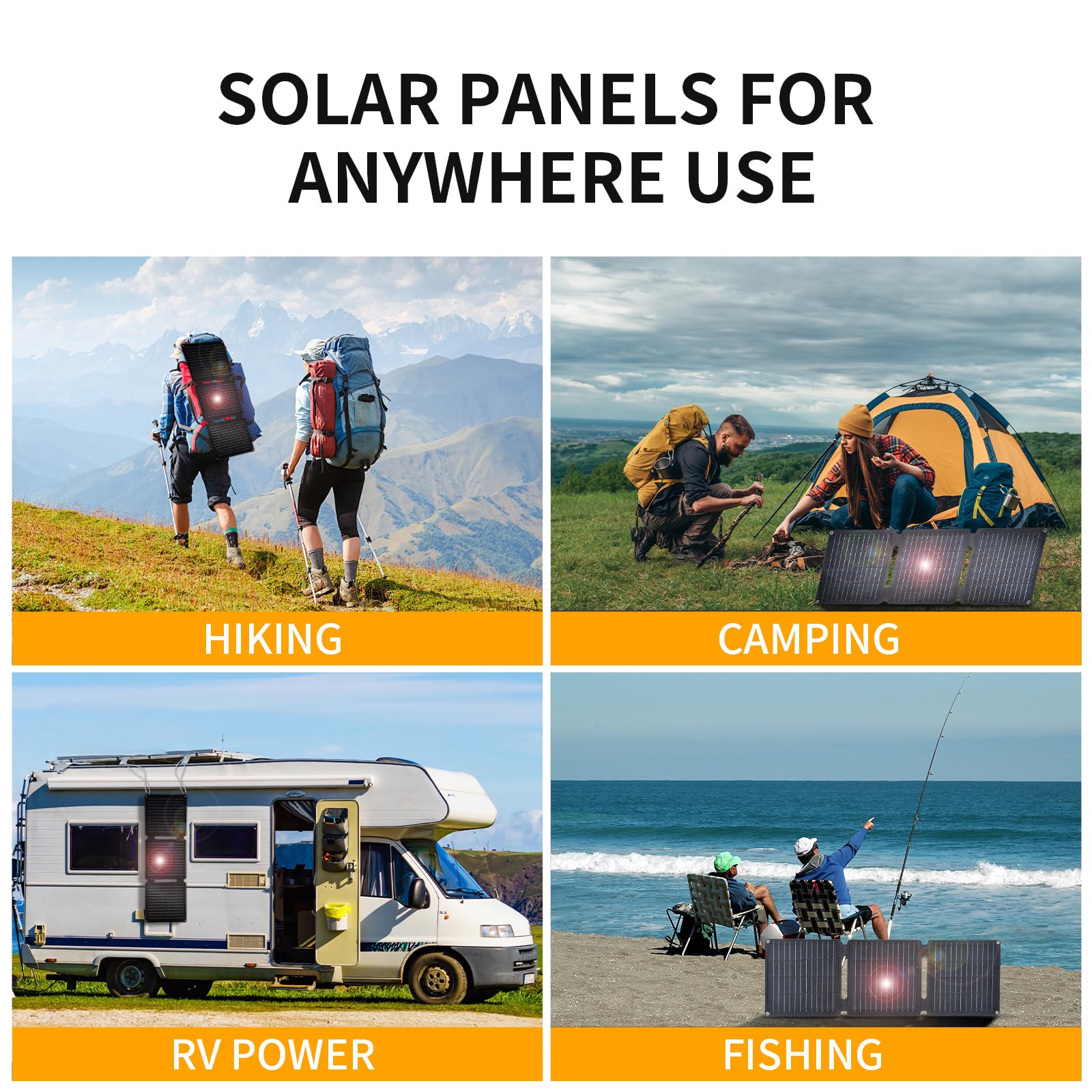 VLAIAN 30W solar panel IP68 durability for rain, dust, and sun