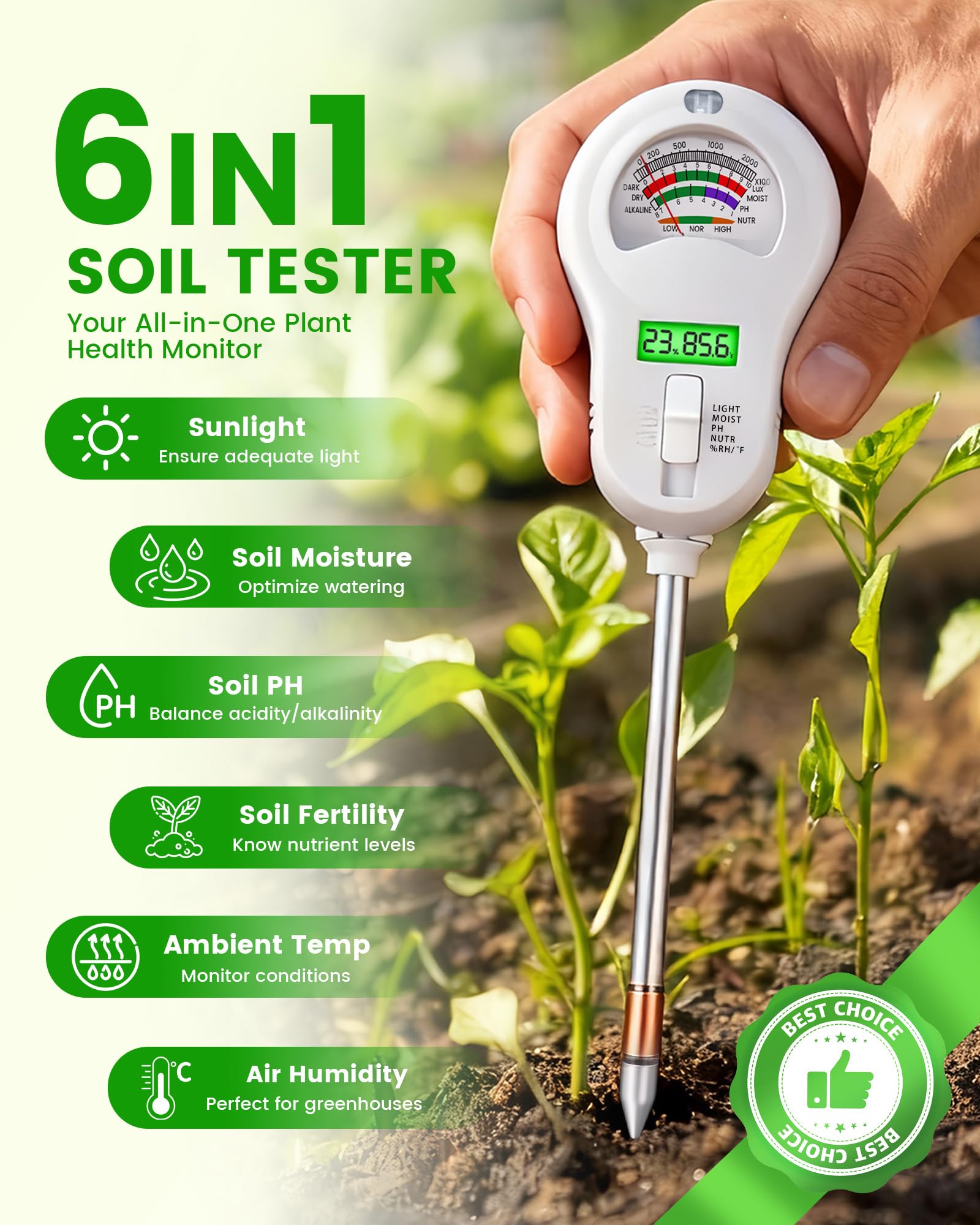 Vlantro removable probes shown, built for long life and easy replacement.