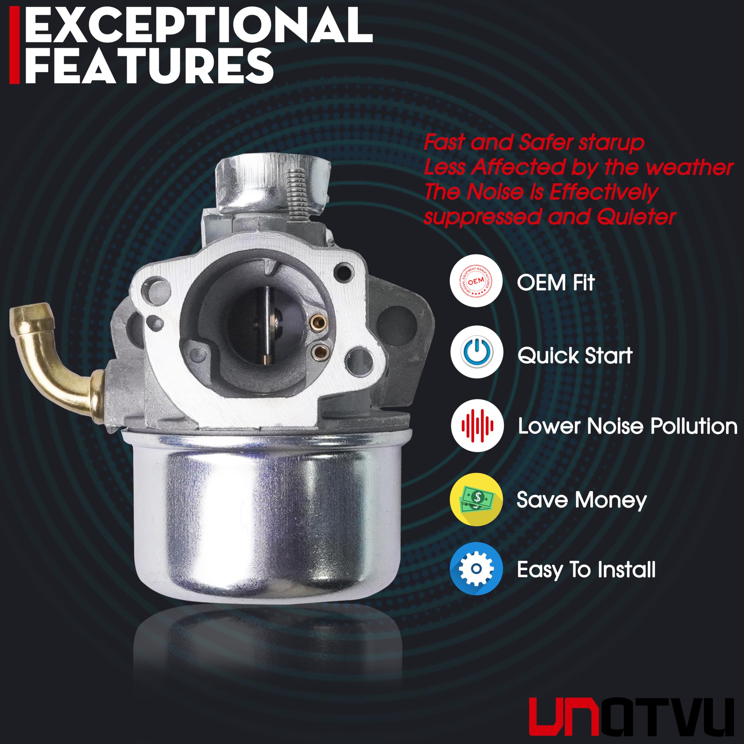 VNATVU engine compatibility with Intek 190, 205, 206 series