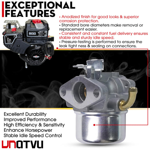 VNATVU fuel hose for carburetor ensures stable fuel delivery