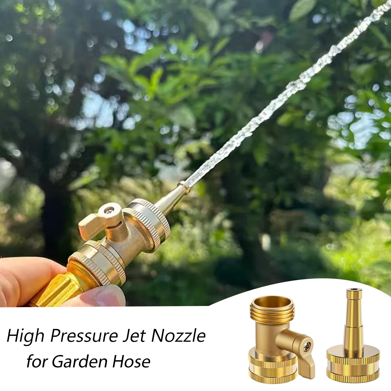 Vneirshah spare rubber washers pack ensures leak-free connections.