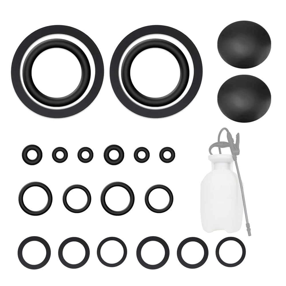 Vnephoo 22-piece sprayer seal rings kit for durable leaks prevention in garden sprayers