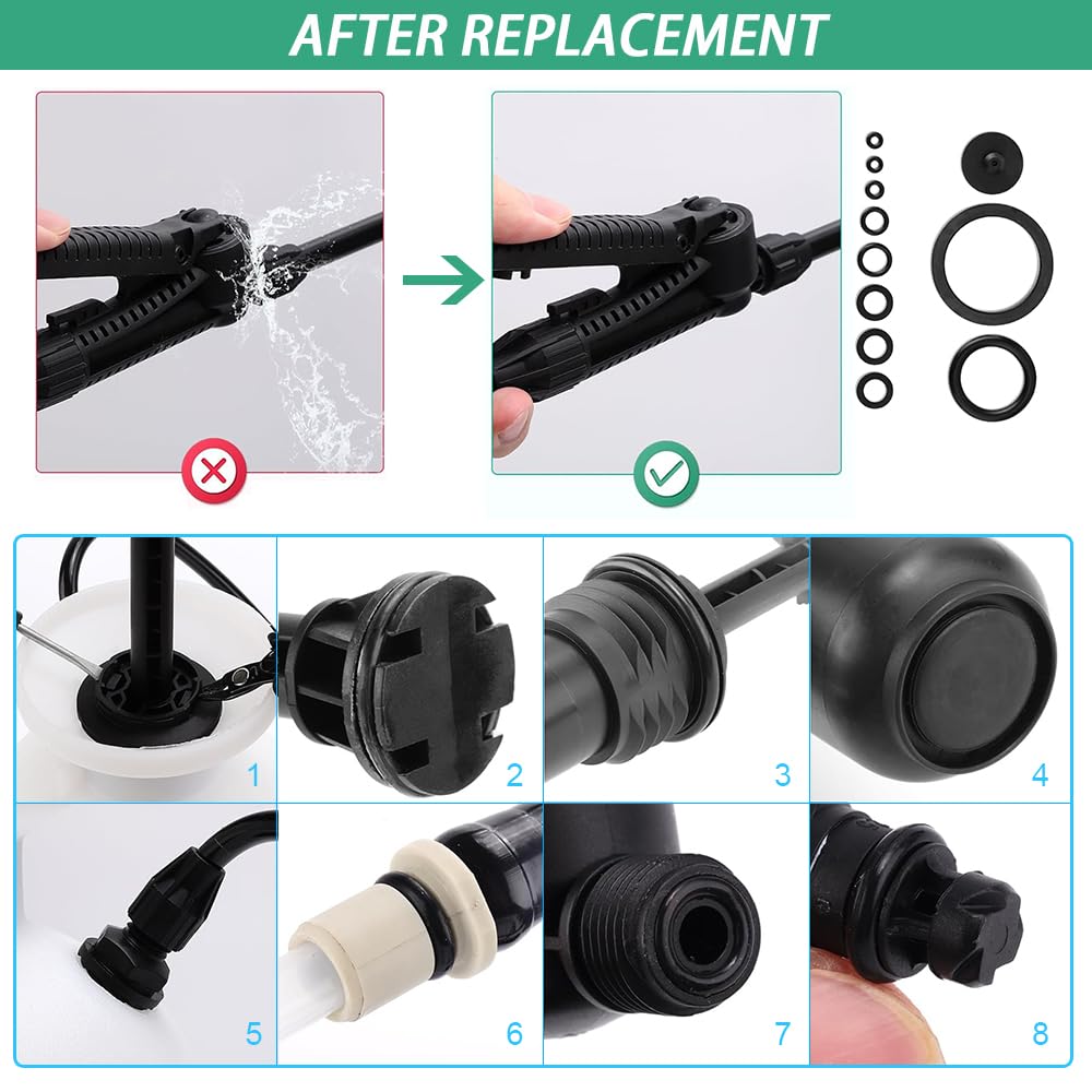Vnephoo garden sprayer accessories for easier maintenance and ongoing use