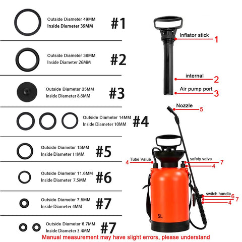 Vnephoo piston pump repair kit supports sprayer maintenance and efficiency