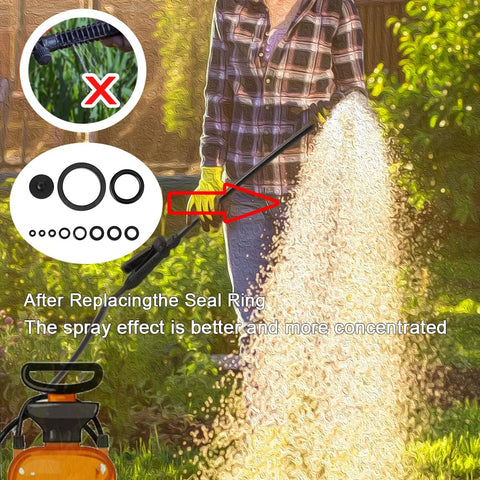 Vnephoo sprayer seal rings with base pads ready to restore multiple sprayer models