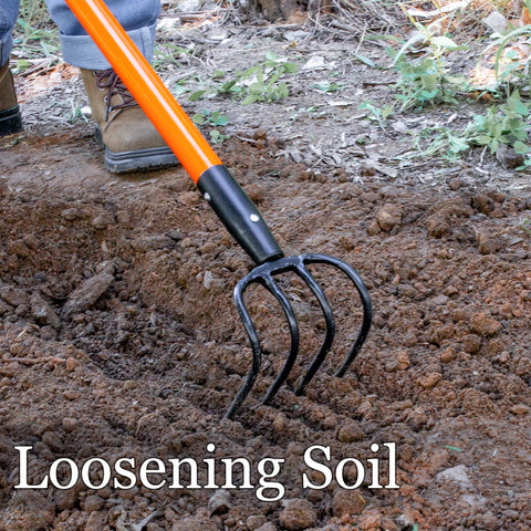 VNIMTI Cultivator full-length 58-inch design reduces waist strain
