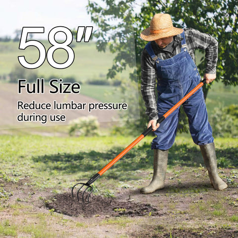 VNIMTI Cultivator non-slip grips provide comfortable control when wet
