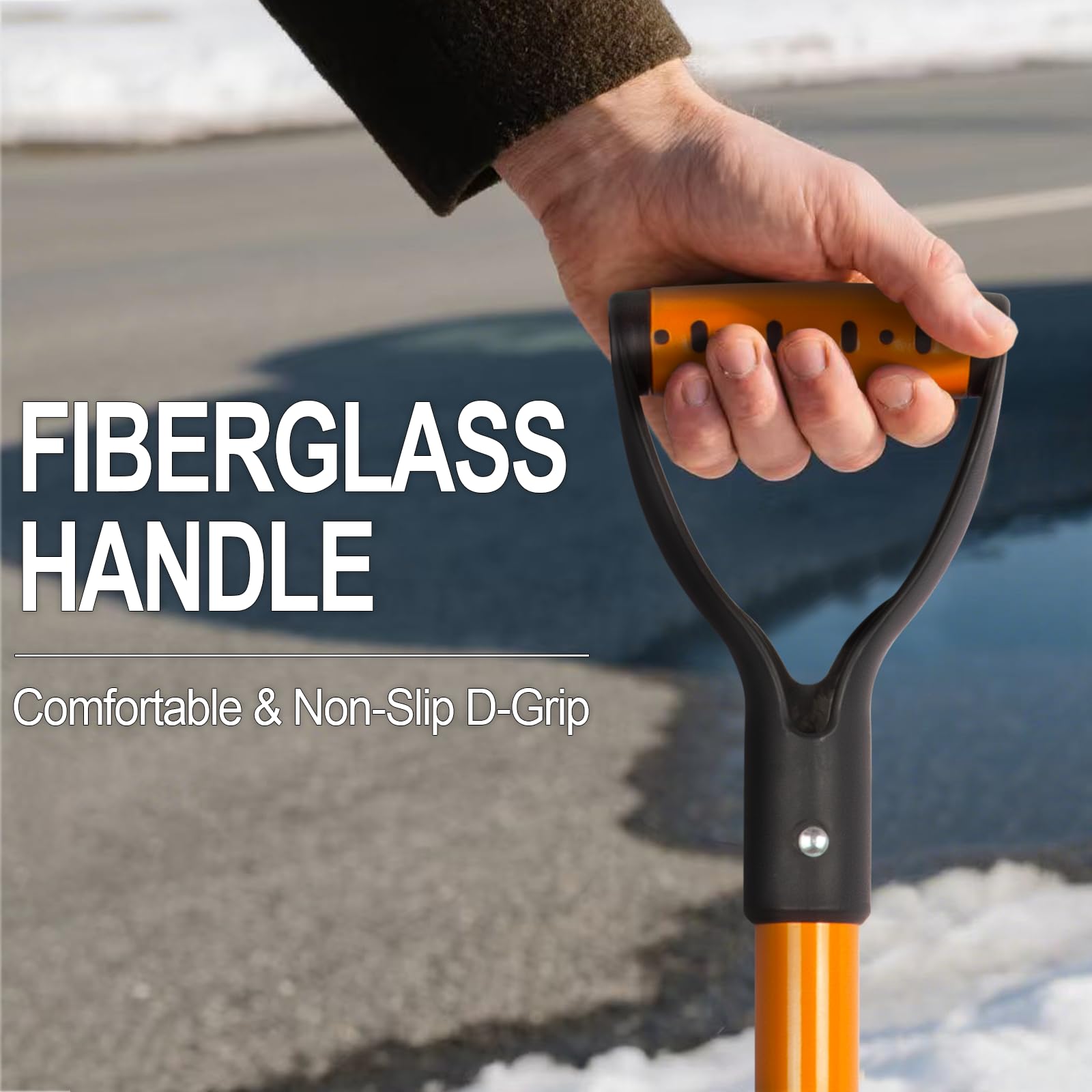 Ergonomic D-shaped VNIMTI handle offers comfortable grip