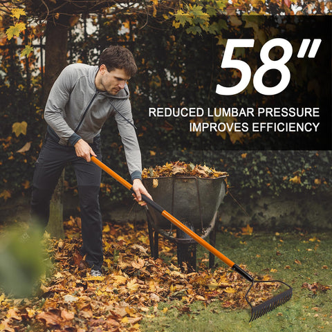 VNIMTI fiberglass handle ensures strength and comfortable grip during long tasks