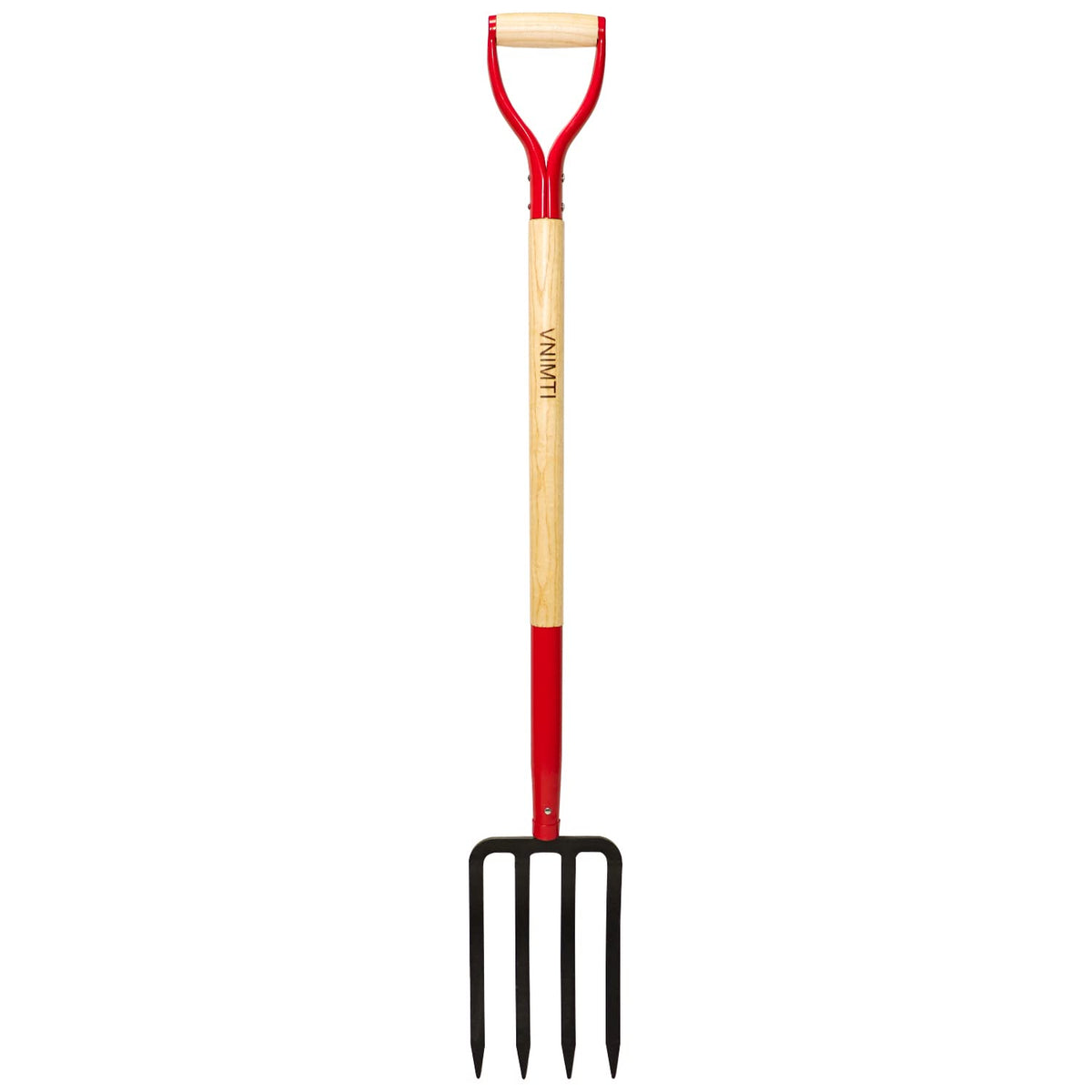 VNIMTI garden fork with 4-tine spading for efficient soil work