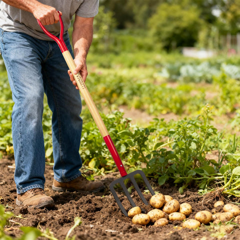 VNIMTI heavy-duty garden tool built to resist rocks and hard soil