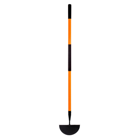 VNIMTI lawn edger blade close-up with half-moon design for precise edging.