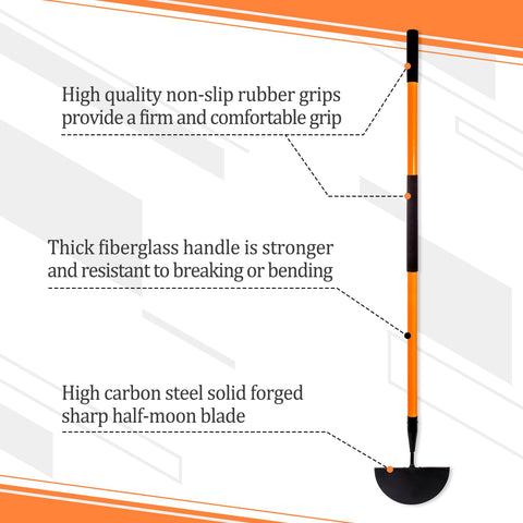 VNIMTI edger foot pedal in action provides extra downward pressure.