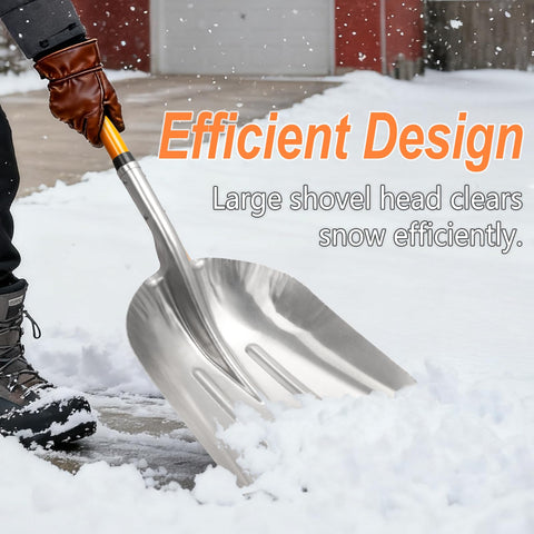 Lightweight 3.7-pound VNIMTI shovel reduces fatigue during use