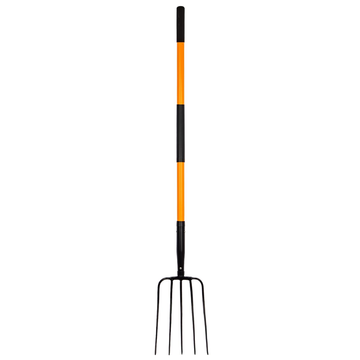 VNIMTI pitch fork head close-up shows tough high‑carbon steel tines for durability