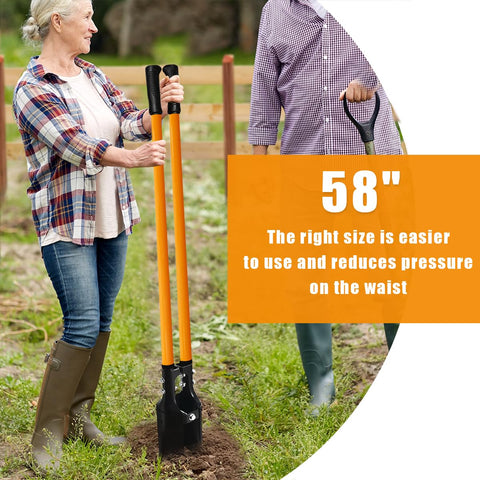 VNIMTI 58-inch length provides comfortable reach and reduced fatigue