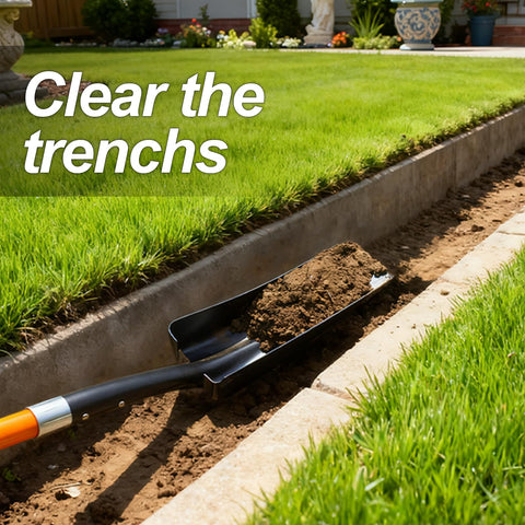 VNIMTI trench shovel head material offers high‑carbon steel strength and wear resistance