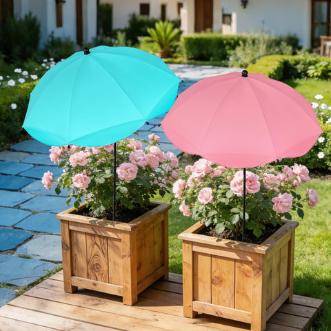 Voccos petal-edge design adds charm while protecting garden herbs.