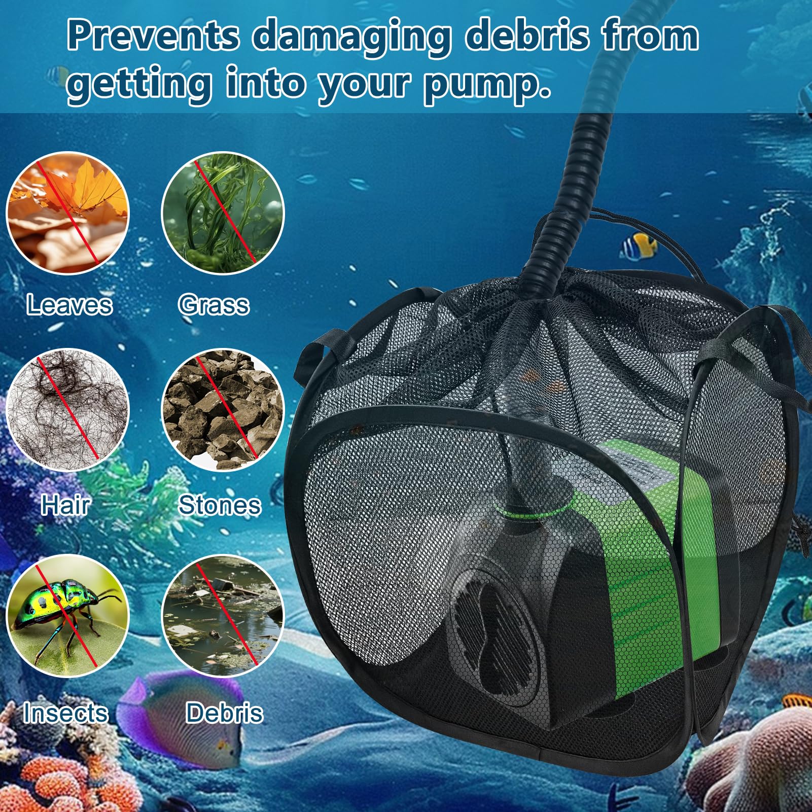 Voccos tear-resistant material for outdoor ponds