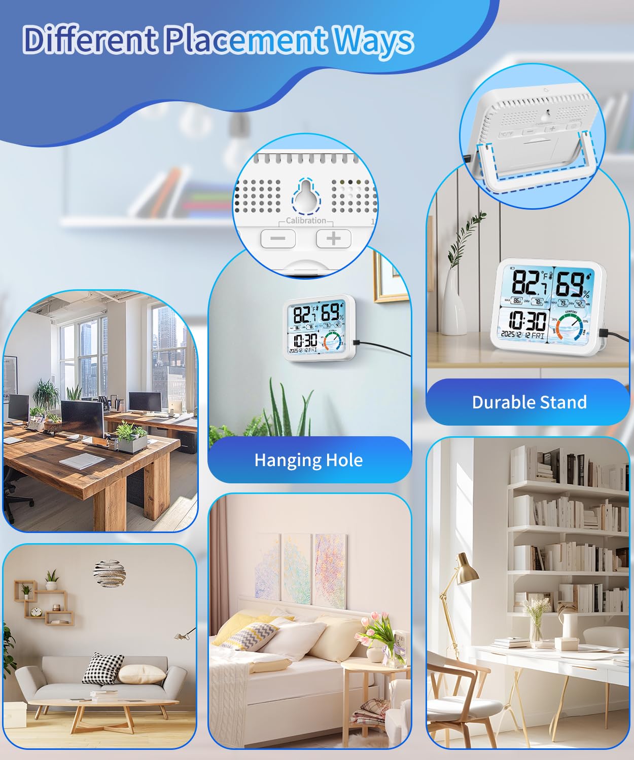 VOCOO battery backup preserves settings during power interruptions