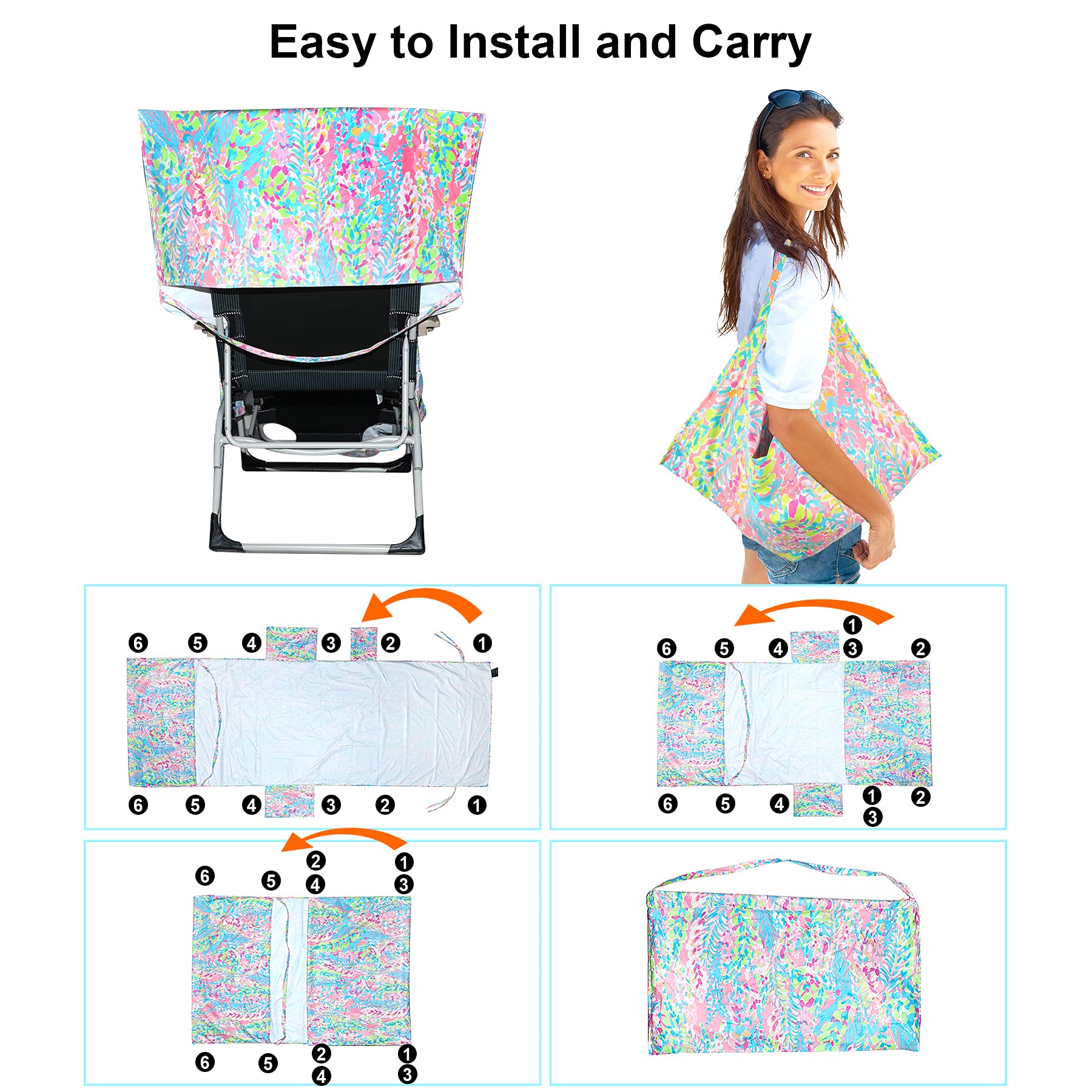 VOCOOL towel absorbs moisture, helping you stay dry.