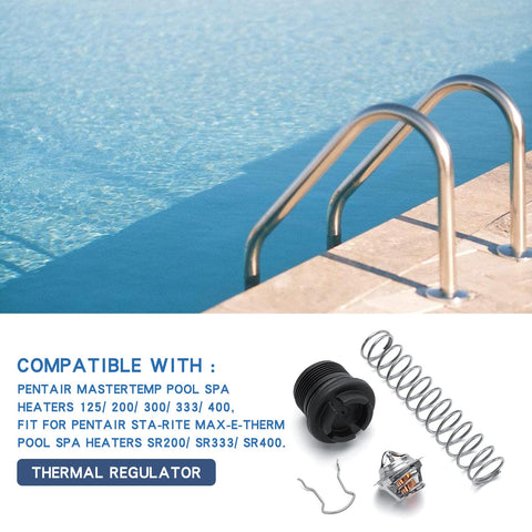 VODCACA thermal regulator kit for Pentair Mastertemp 125, supports reliable heating response.