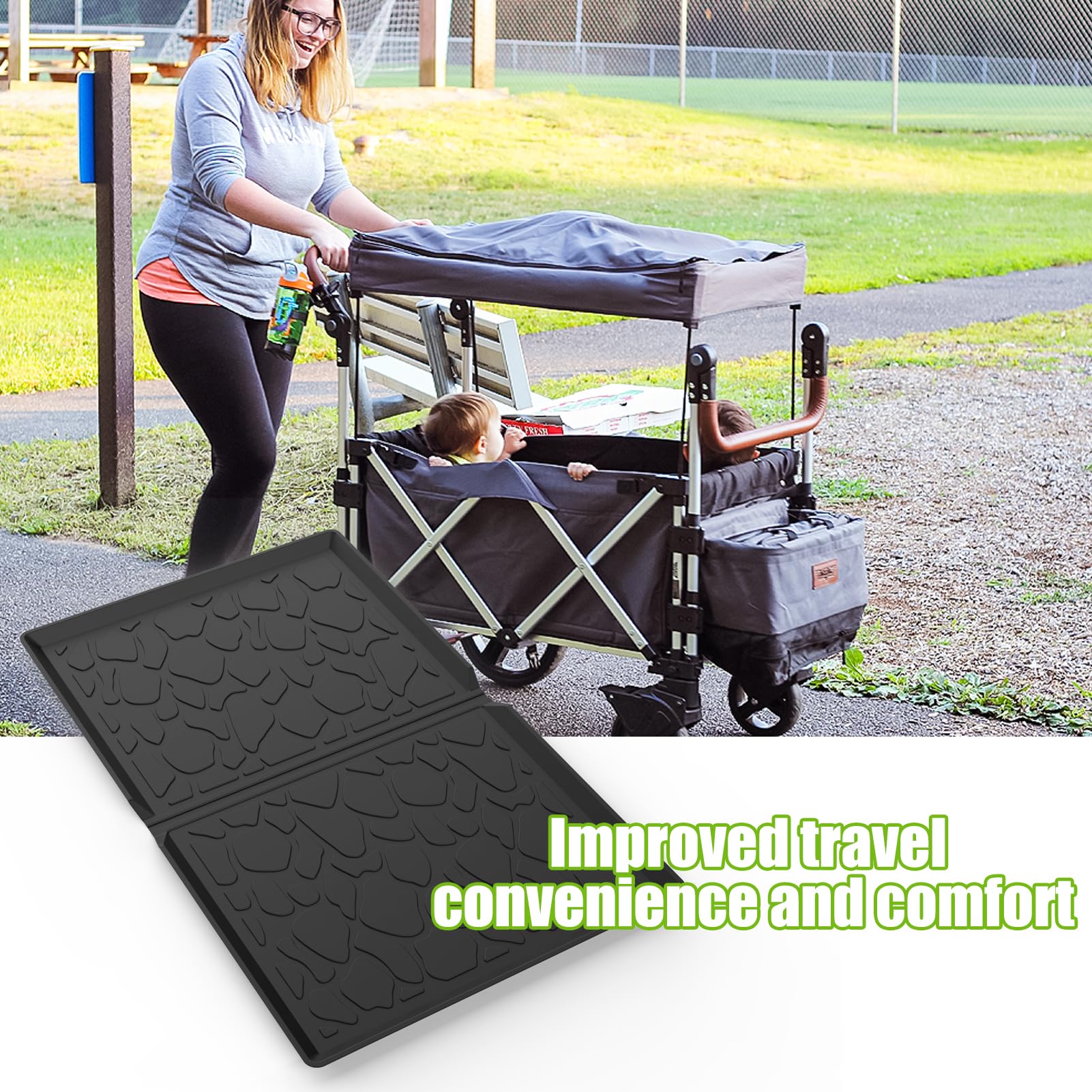 Vodolo W4 multipurpose mat fits other strollers and prams