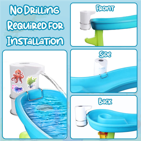 Vodolo 4W motor delivers strong water flow for lively play