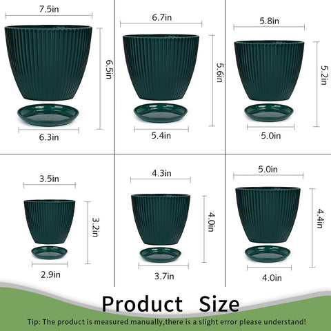 Vodotion 3.5-inch planter pot perfect for tiny plants or herbs