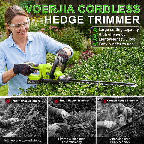 Fast charger powers batteries quickly for back to back pruning