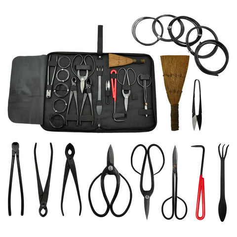 Voilamart bonsai tool set leaf shear for precise trimming and shaping.