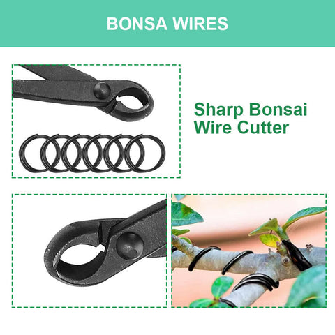 Voilamart bonsai tool set root hook helps lift and repot roots safely.