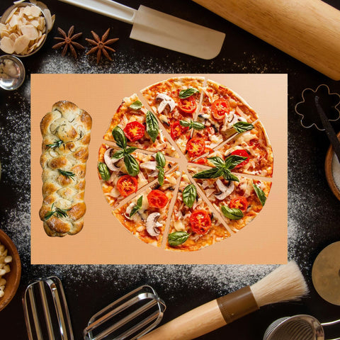 VOIRBLEU BBQ Grill Mat Roll doubles as oven liner for roasting and baking.