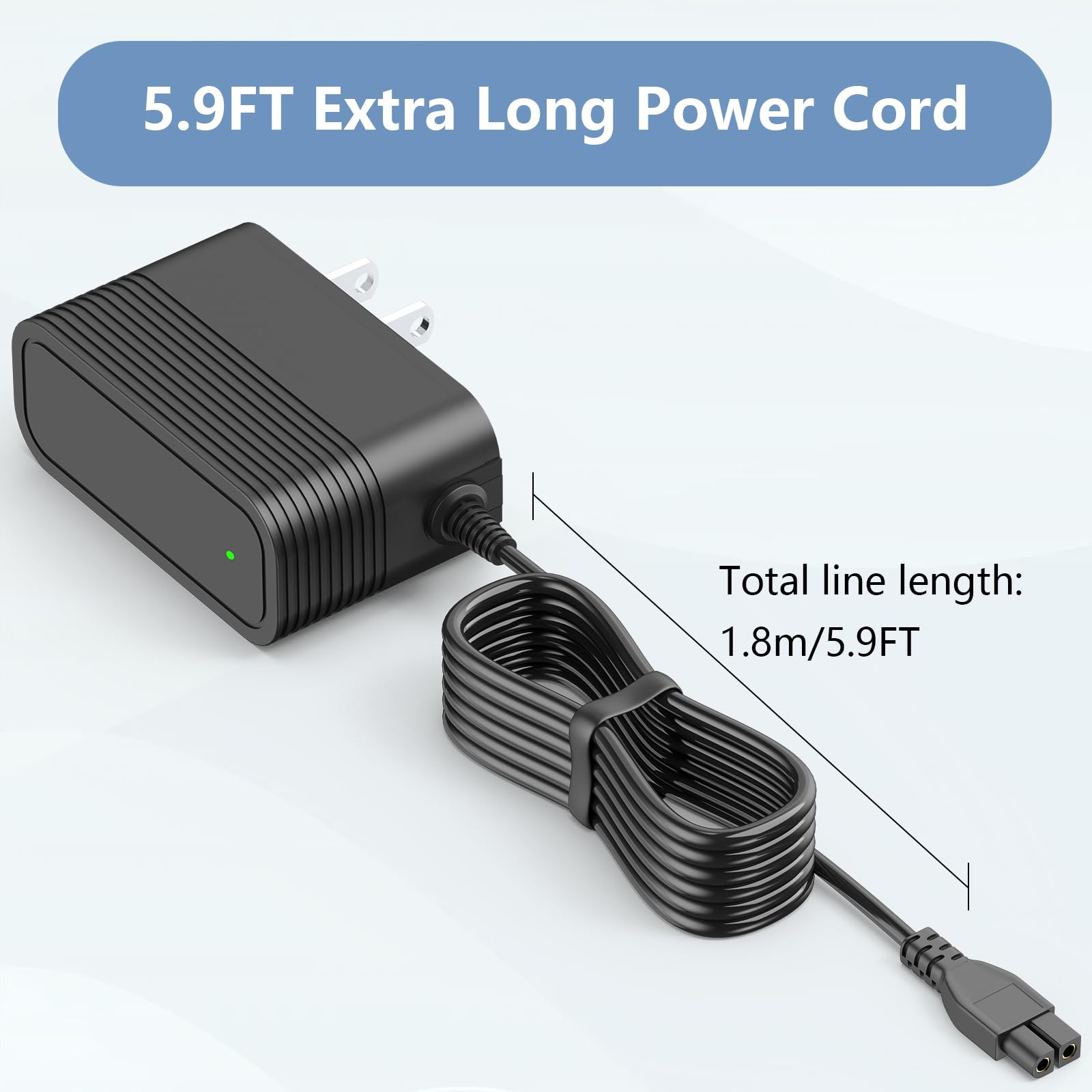 VOJSALDR Wybot charger packaging with included documentation for setup