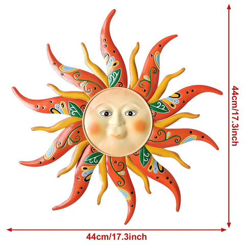 VOKPROOF rust-proof finish wall art remains vibrant in sun and rain.