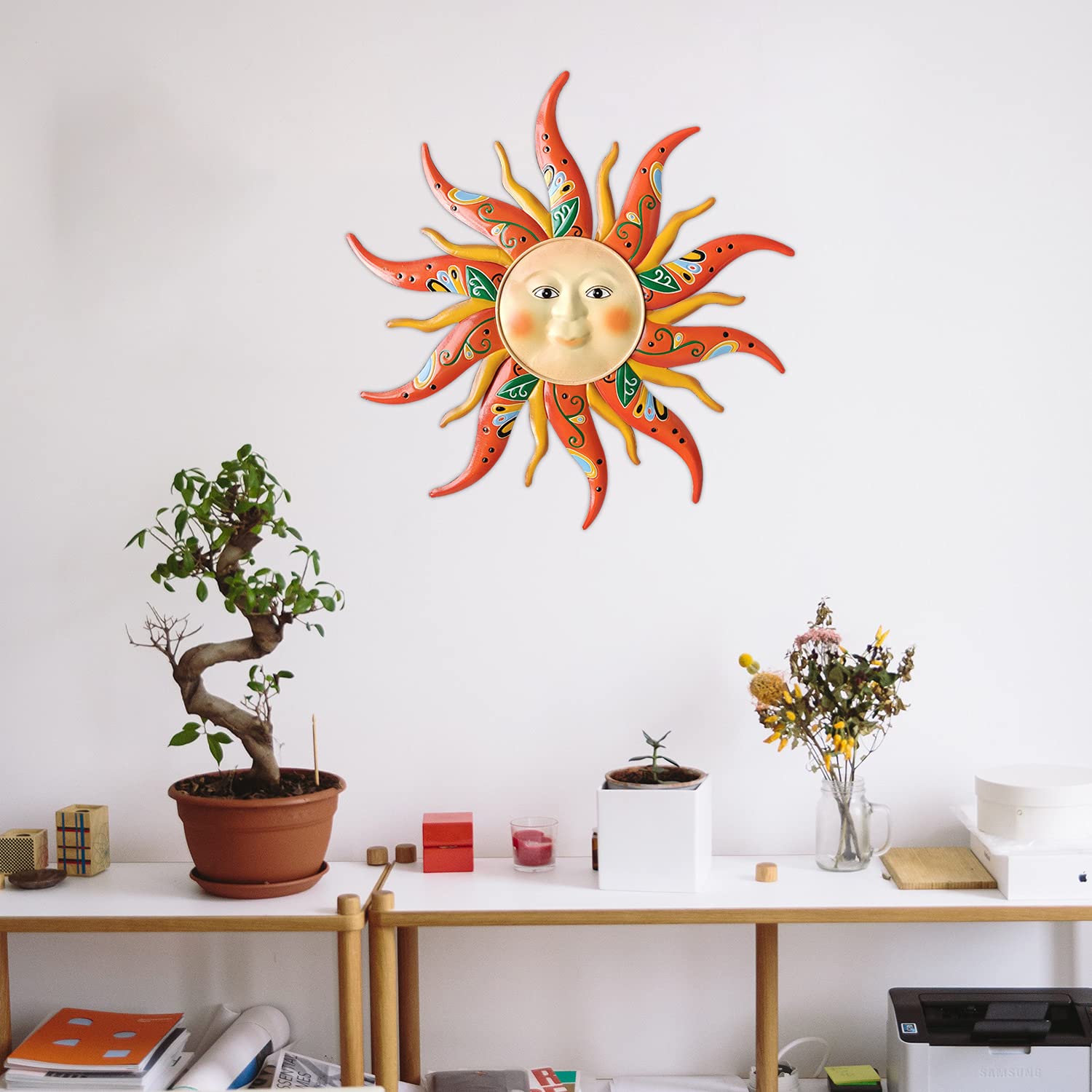 VOKPROOF weather-resistant wall decor suitable for living rooms and patios.