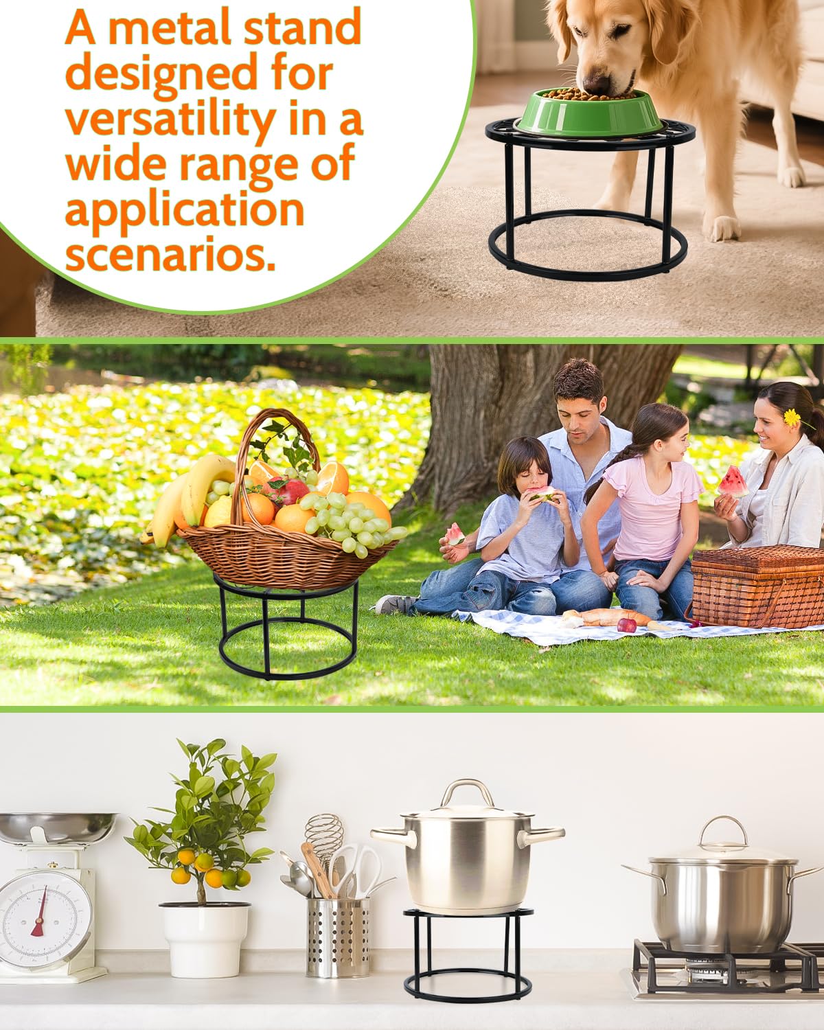 Vokvaktak versatile metal rack suitable for elevated items in coop