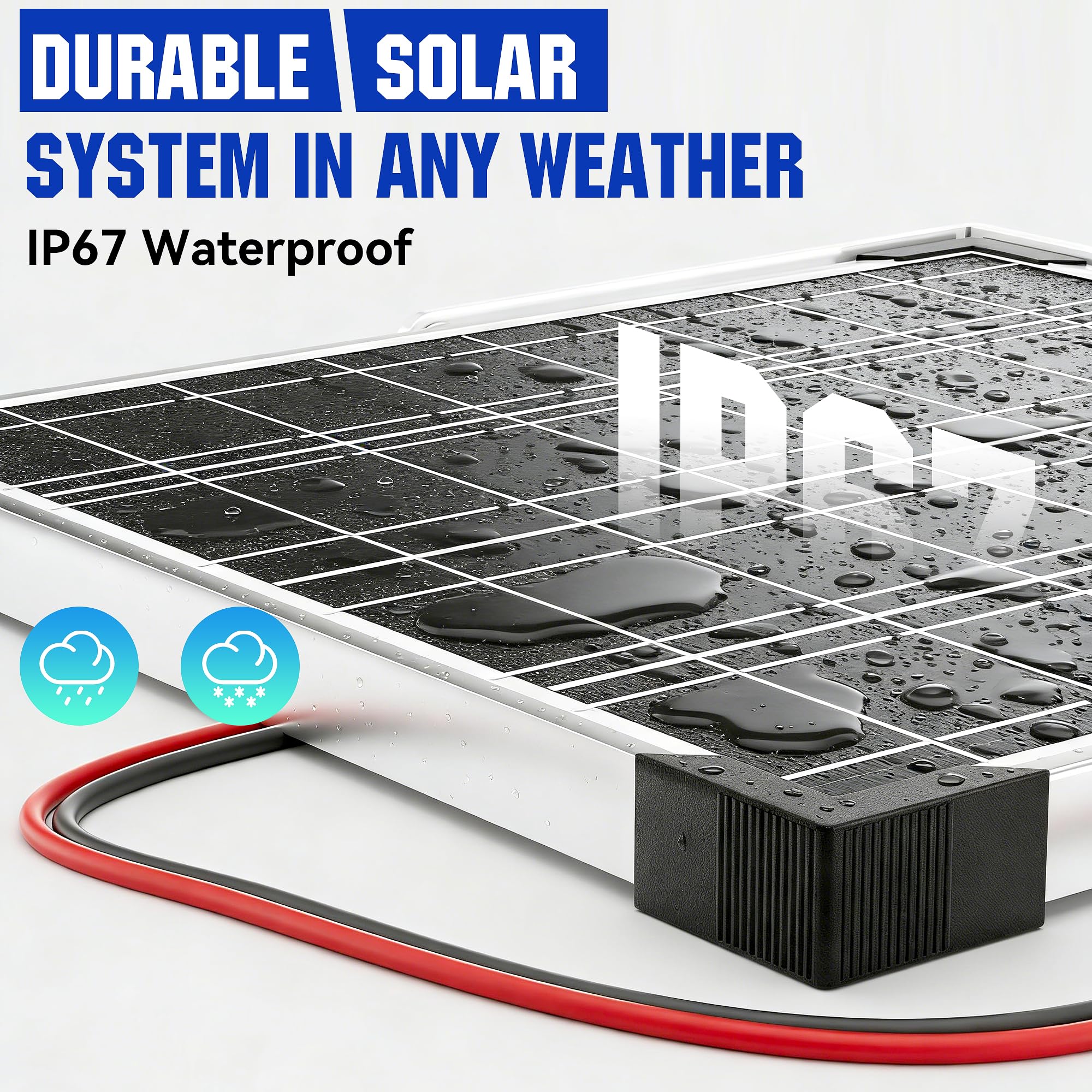 Voltset mounting bracket kit enables secure rooftop or deck setup