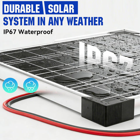 Voltset mounting bracket kit enables secure rooftop or deck setup