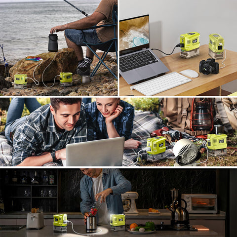 VolTech packaging shows two inverters; batteries and cables not included.