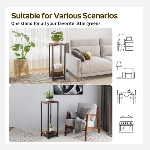 VonDream multi-function plant table doubles as a small side surface.