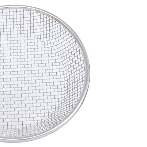 Vonoso sifter mounted on a bucket for easy garden screening
