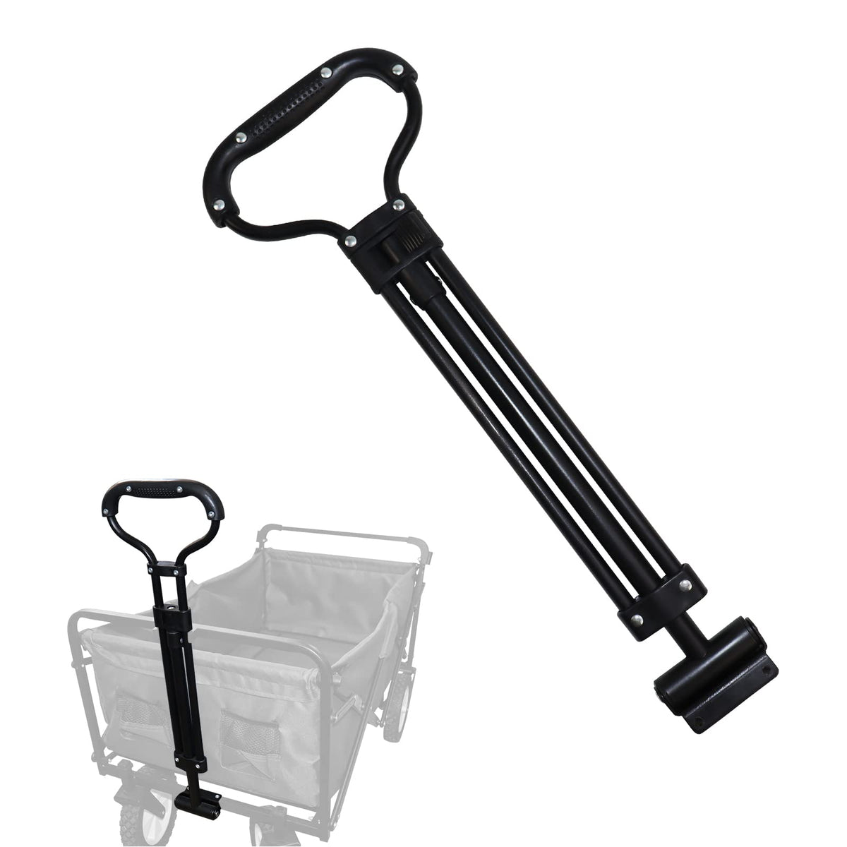 VOONKE wagon pull handle assembly enables quick replacement.