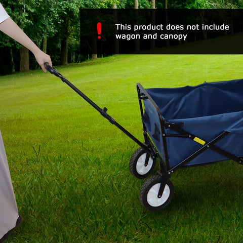 VOONKE wagon pull handle packaging highlights size and installation notes.