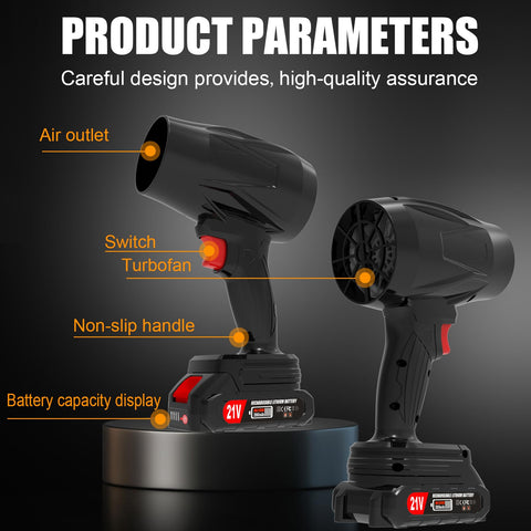 Vopot battery charger included for quick recharge