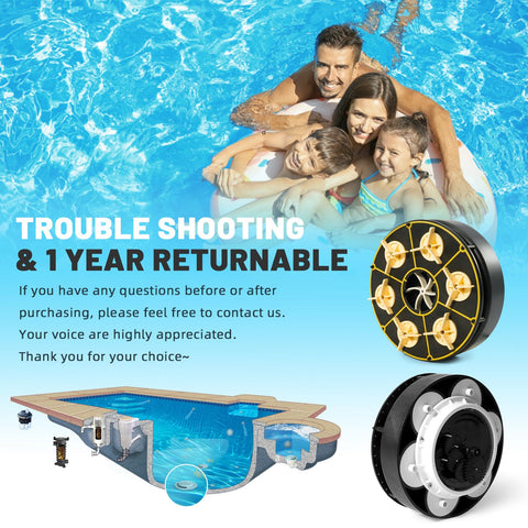 In-floor pool module installation scene showing seamless integration.